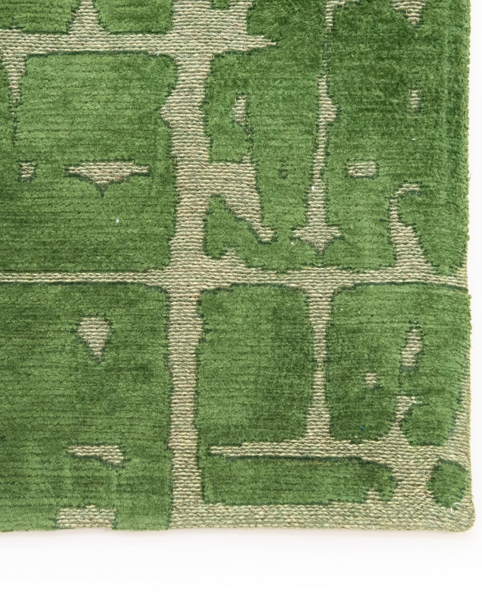 Louis De Poortere Baobab 9202 perrier's green vintage rug