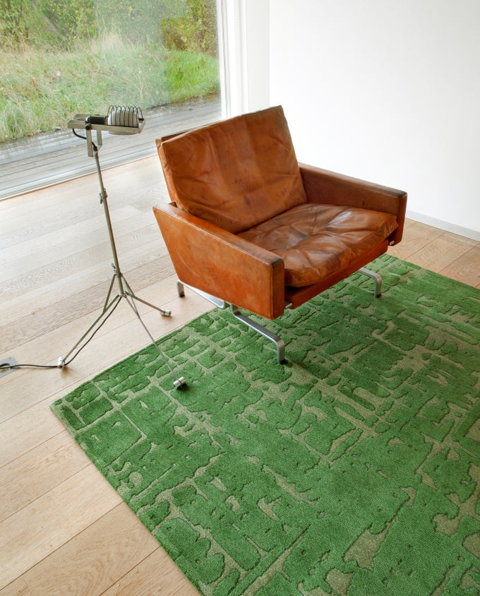 Louis De Poortere Baobab 9202 perrier's green vintage rug