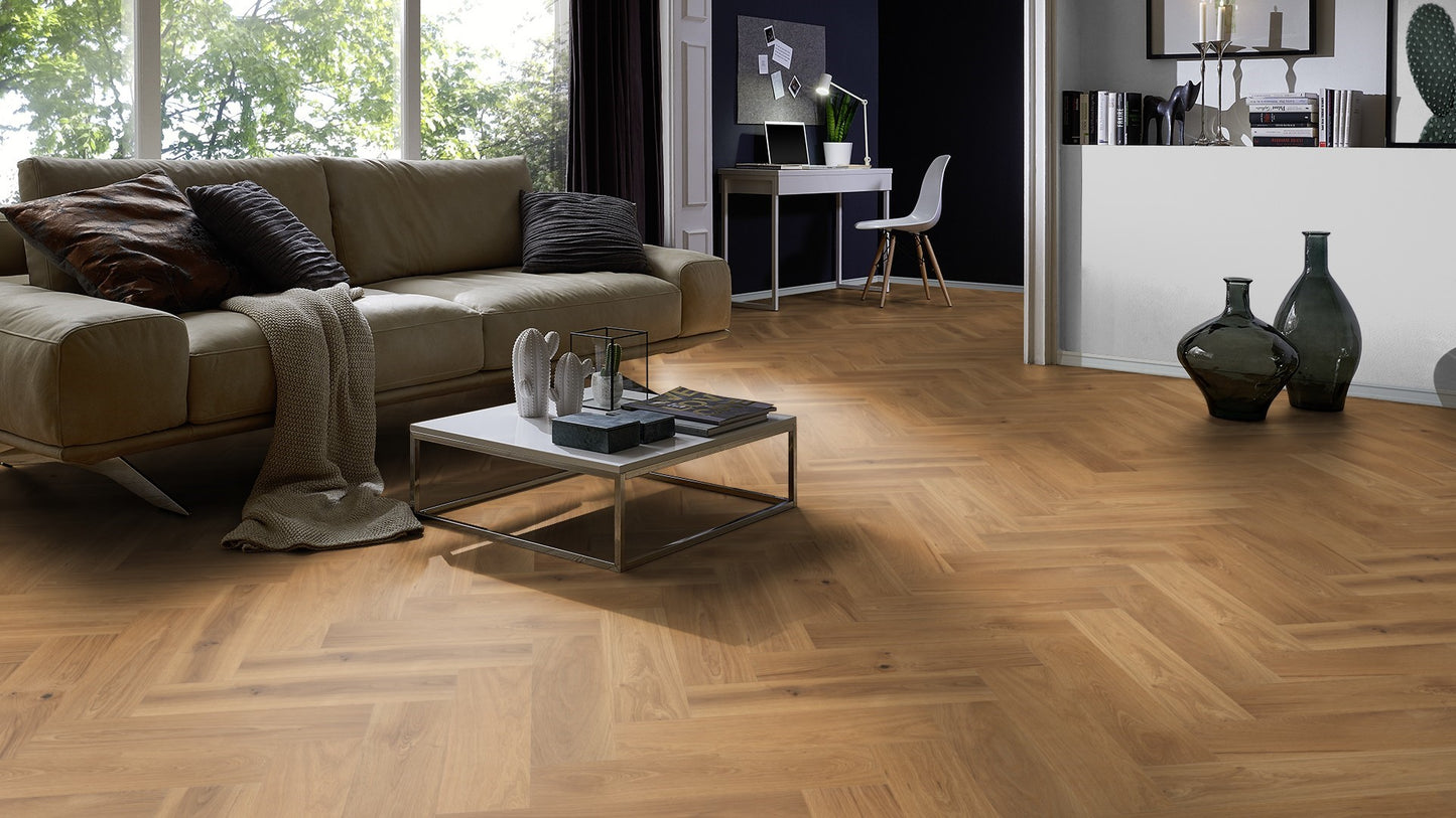 Hafro Duke Oak Herringbone parquet